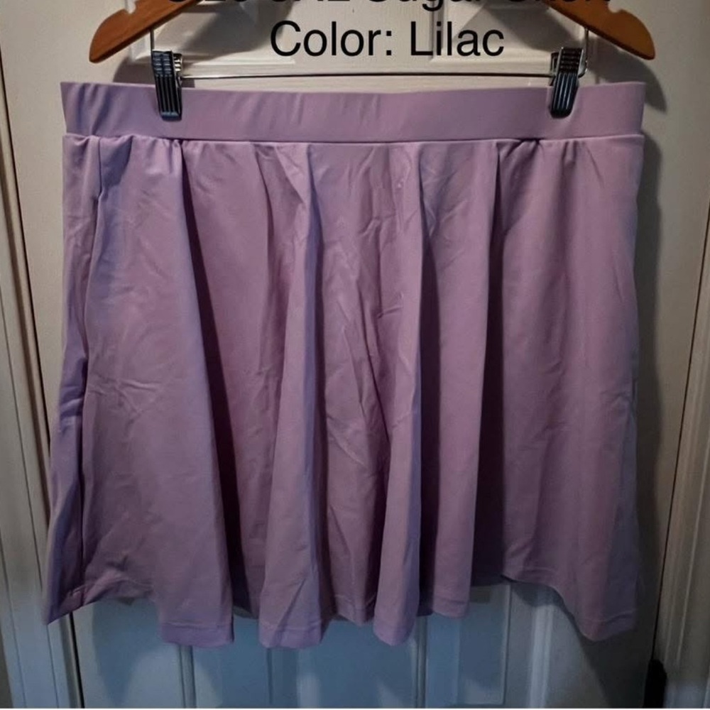 HONEY MARK Swim Sugar Skort -Lilac -NWT